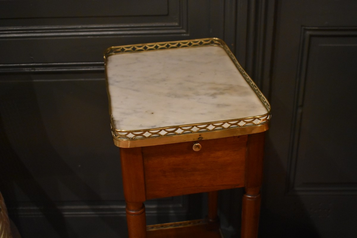 Chevet  en acajou de style Directoire-photo-8
