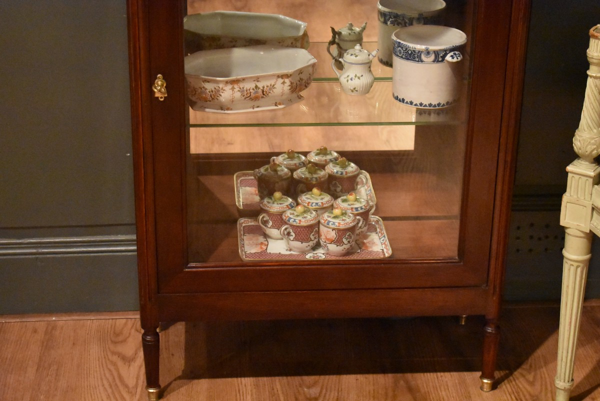 Petite vitrine de style Louis XVI-photo-3