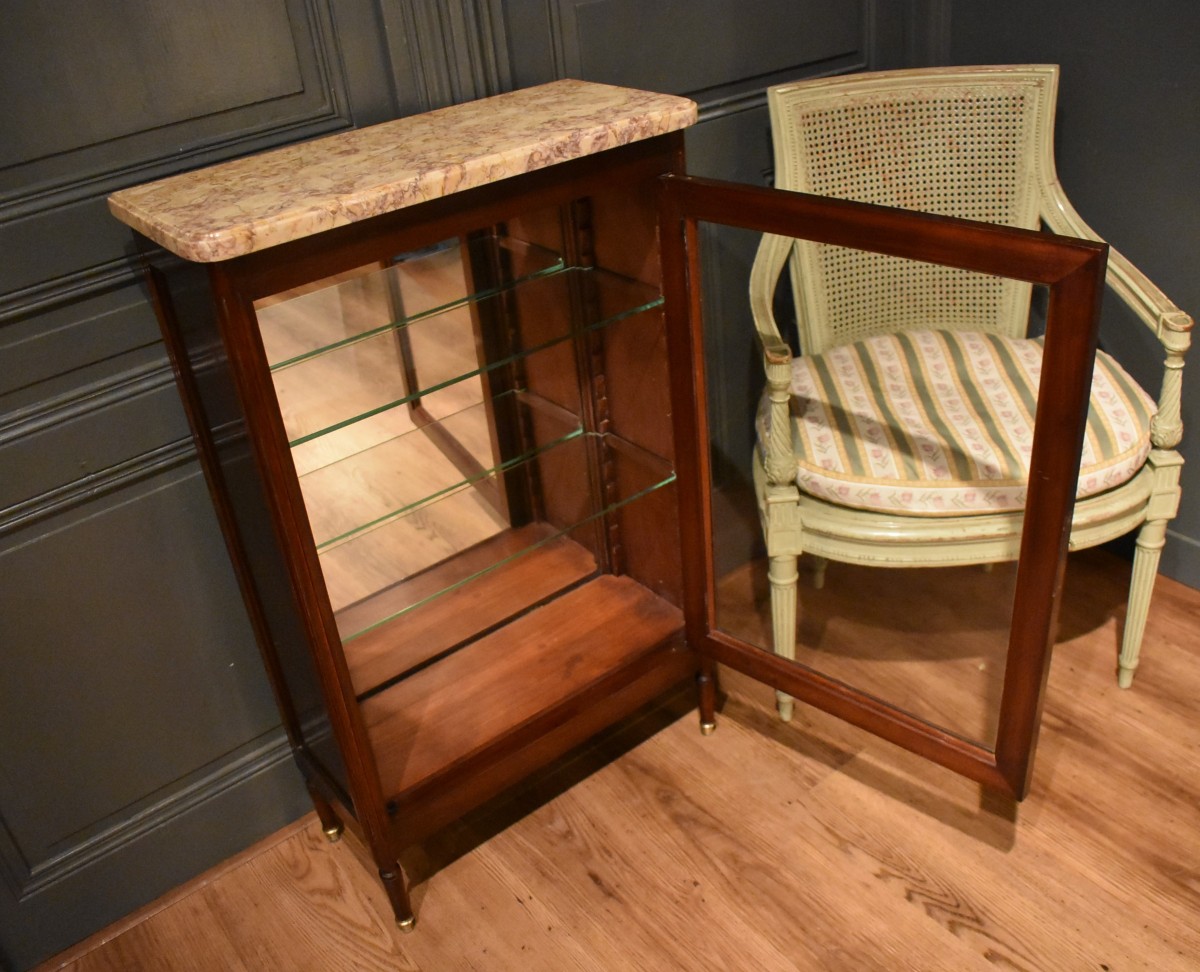 Petite vitrine de style Louis XVI-photo-1