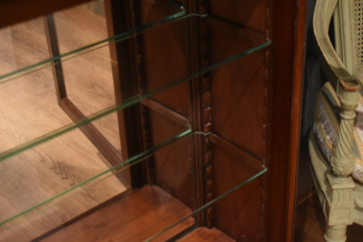 Petite vitrine de style Louis XVI-photo-2