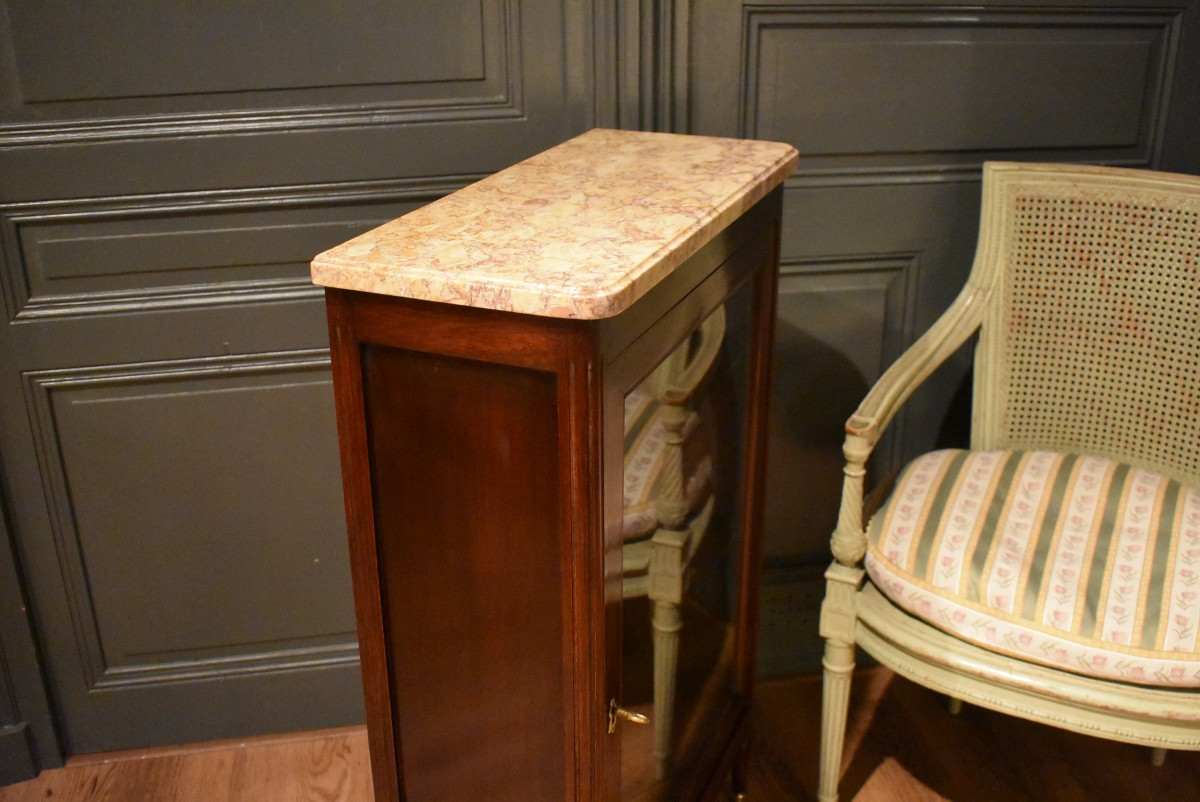 Petite vitrine de style Louis XVI-photo-5
