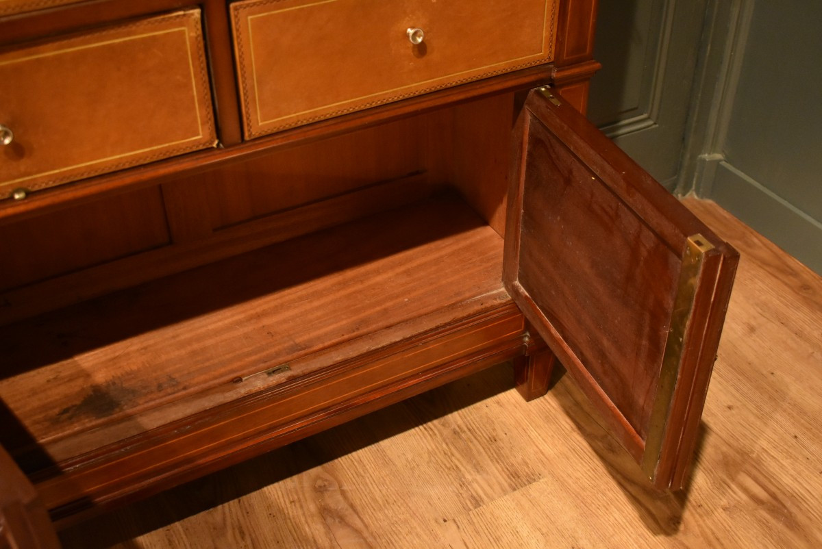 Louis XVI Style Cardboard Cabinet-photo-2