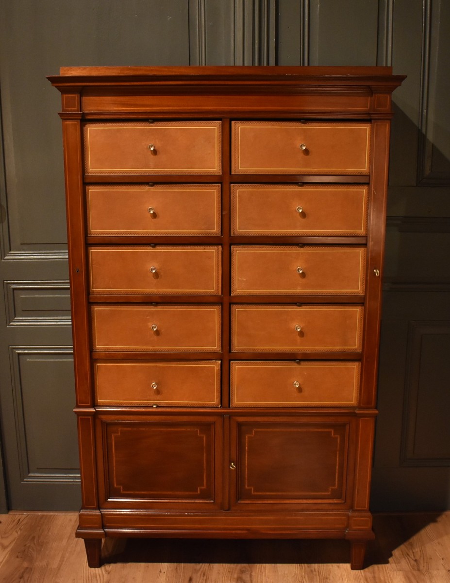 Louis XVI Style Cardboard Cabinet