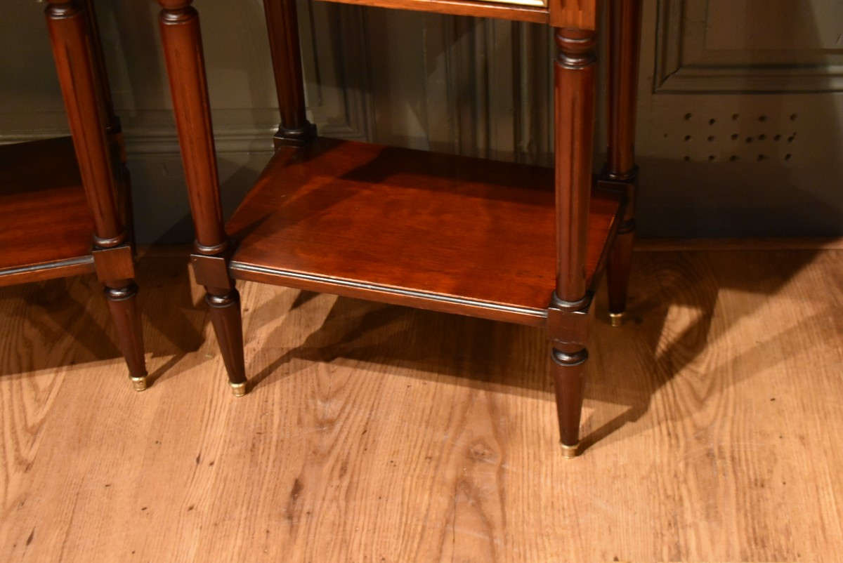 Paire de chevets de style Louis XVI-photo-1