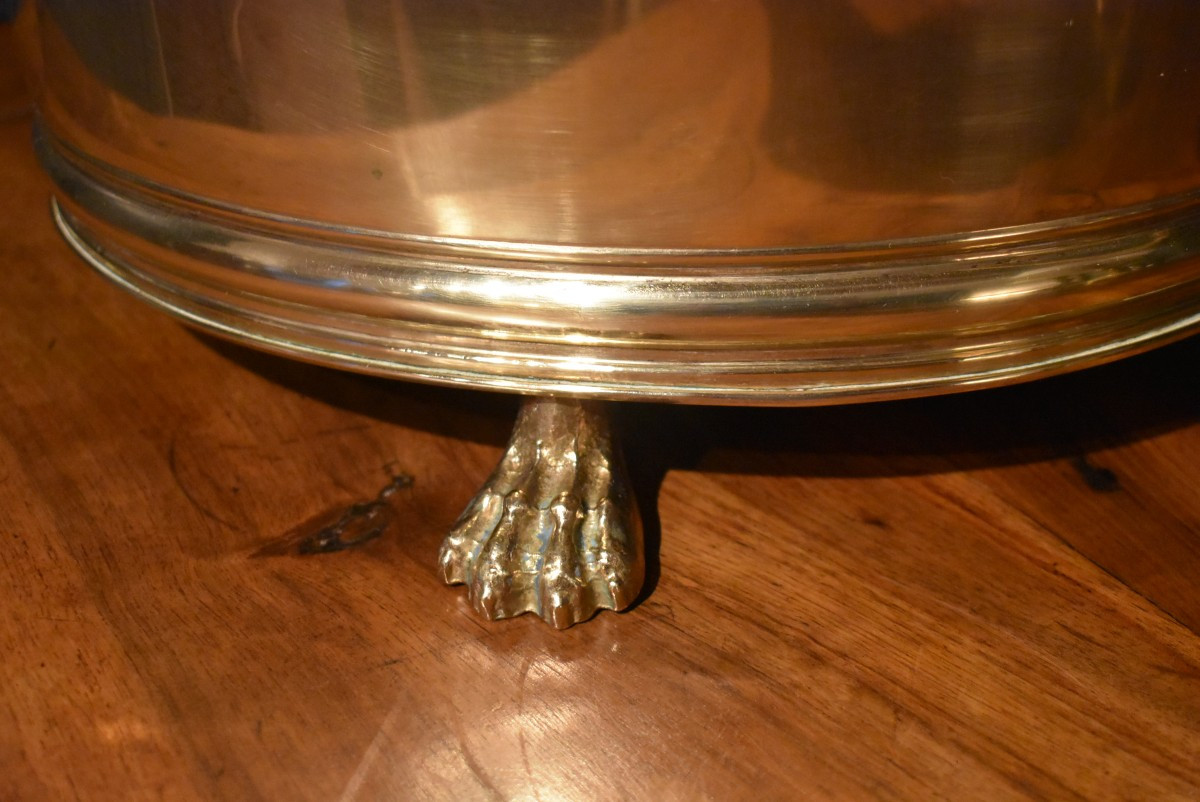 Brass Wastepaper Basket-photo-3