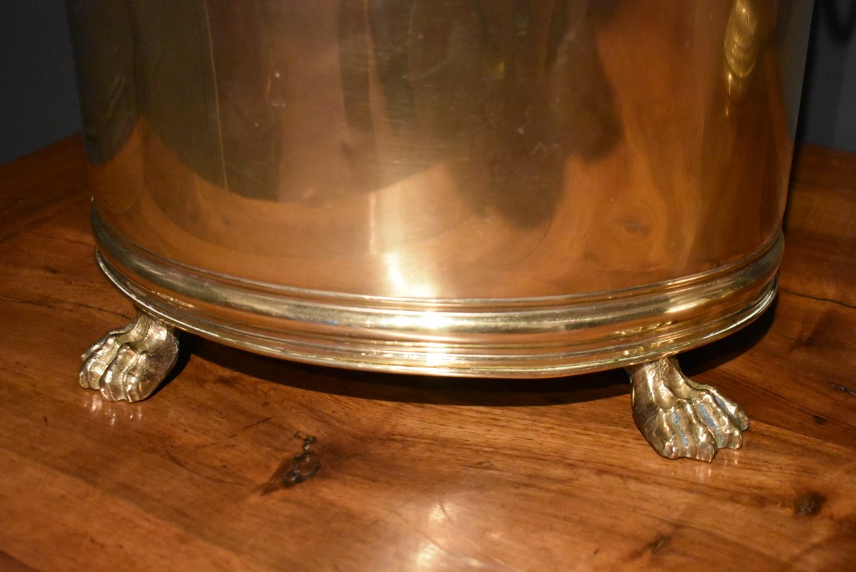 Brass Wastepaper Basket-photo-6