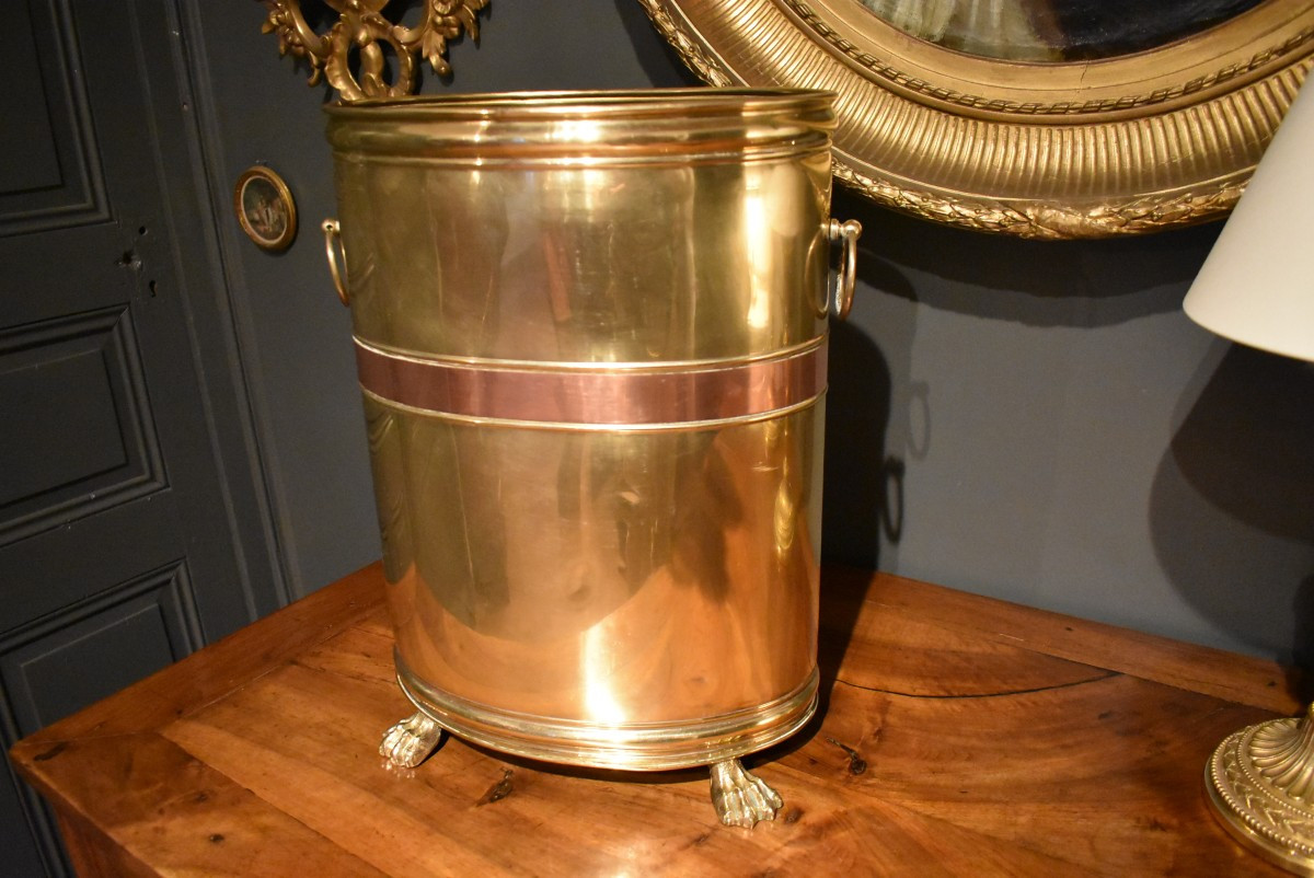 Brass Wastepaper Basket