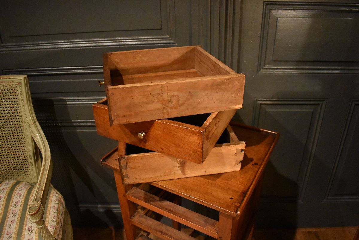 Walnut Bedside Cabinet-photo-3