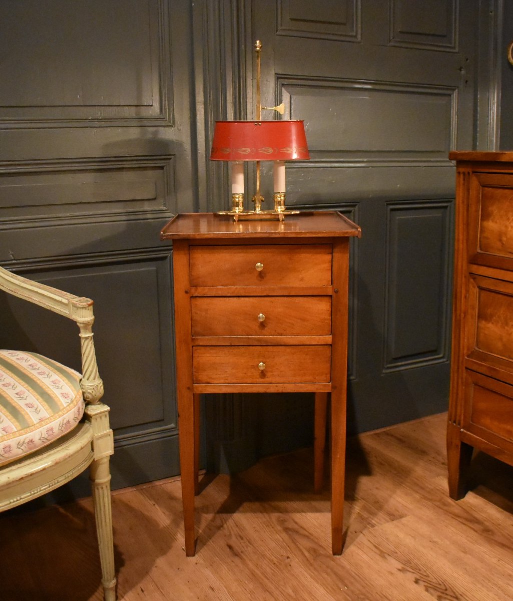 Walnut Bedside Cabinet