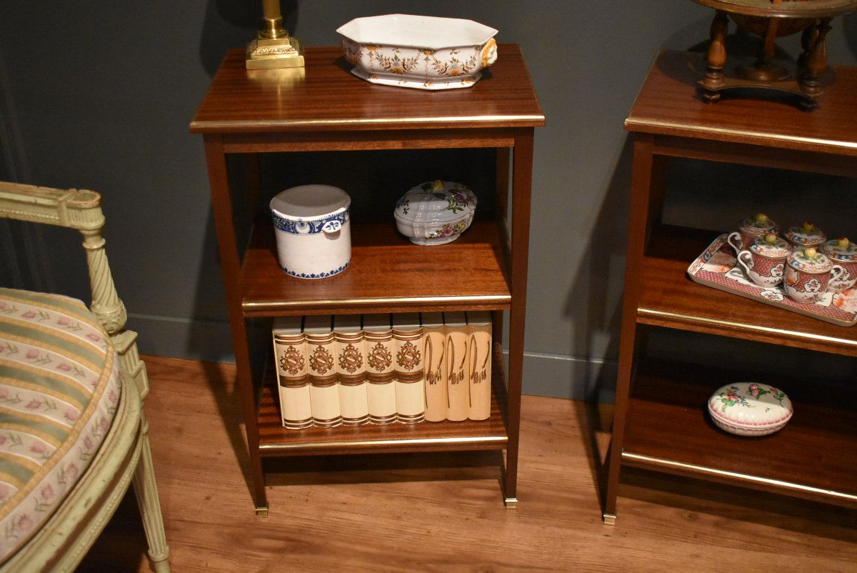 Pair Of Three-top Tables-photo-4
