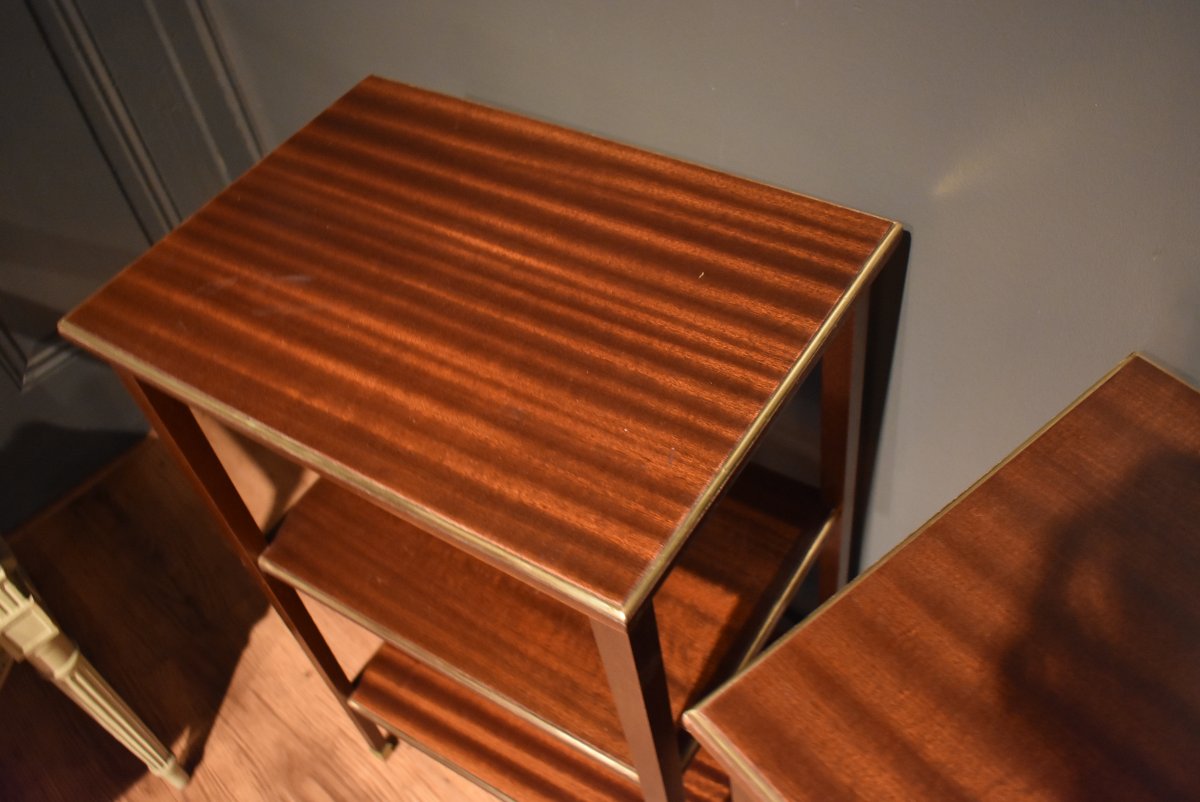 Pair Of Three-top Tables-photo-5