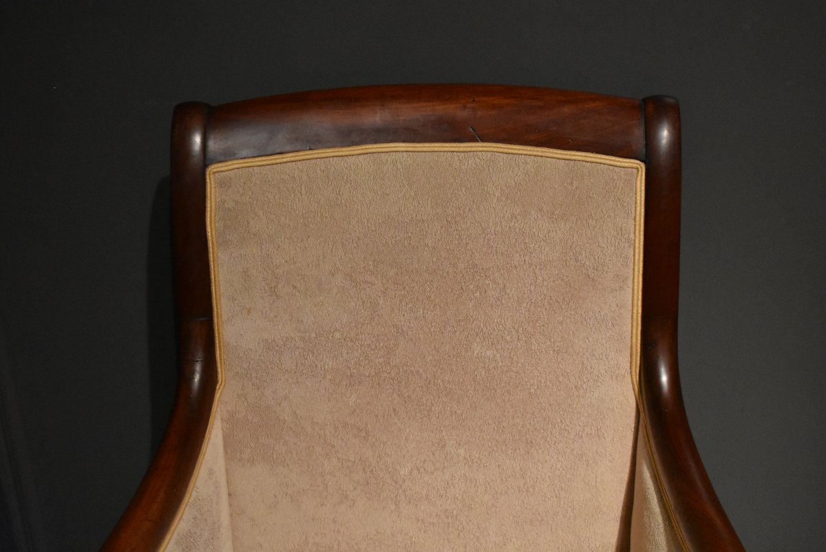 Pair Of Antique Wingback Chairs Restoration-photo-4