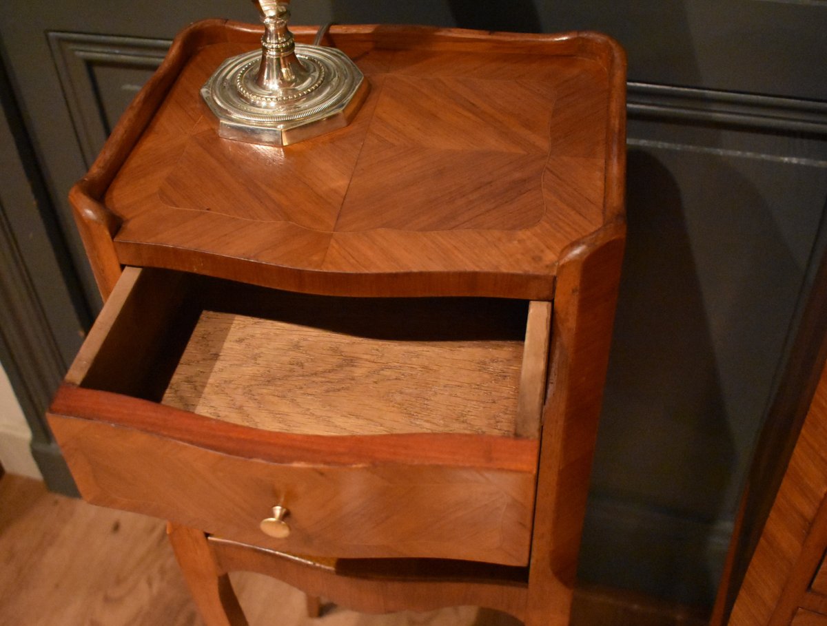 Pair Of Louis XV-style Nightstands-photo-1
