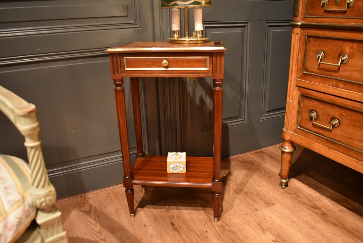 Louis XVI-style Side Table-photo-2