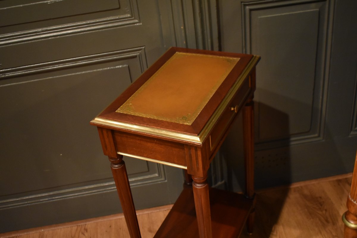 Louis XVI-style Side Table-photo-8