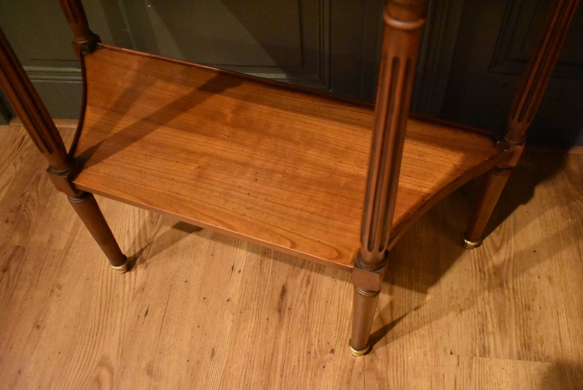 Console de style Louis XVI en acajou-photo-3