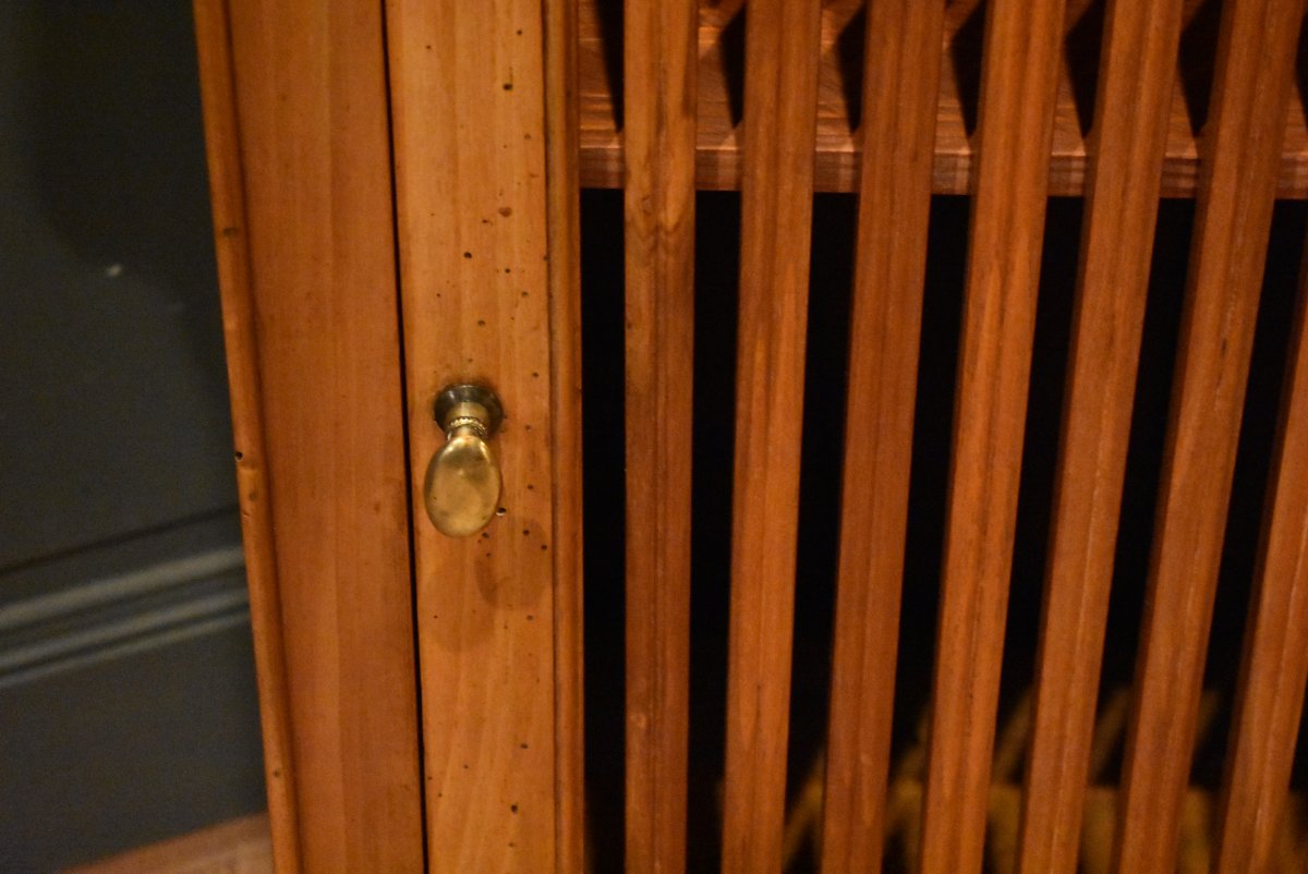 Petit meuble Louis Philippe en noyer-photo-4