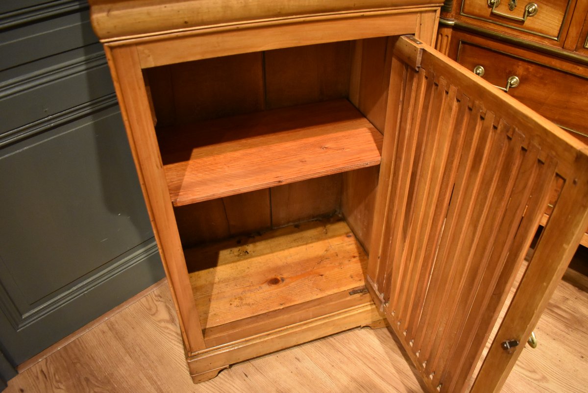 Petit meuble Louis Philippe en noyer-photo-1