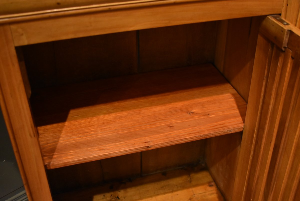 Petit meuble Louis Philippe en noyer-photo-2