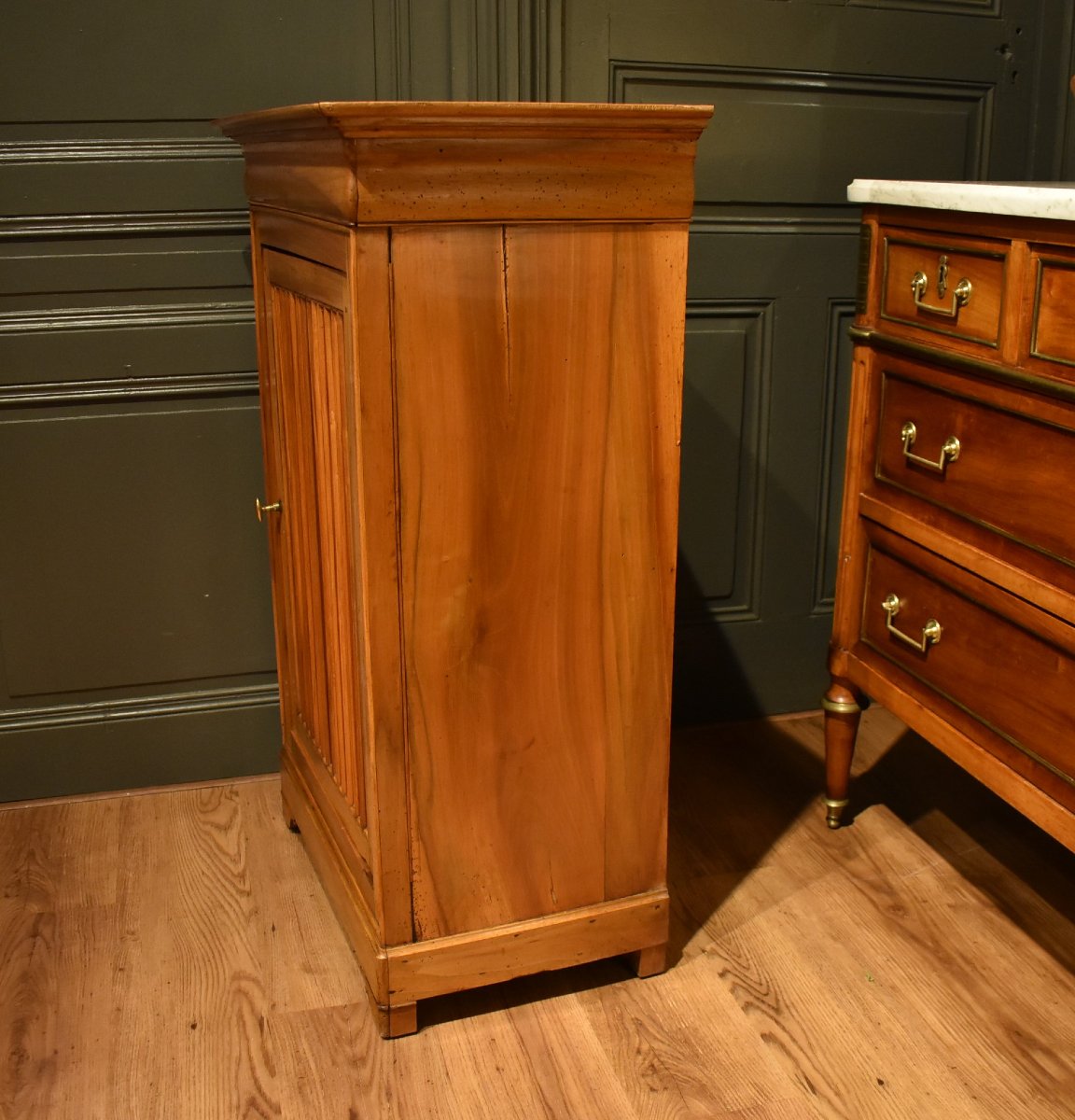 Petit meuble Louis Philippe en noyer-photo-6