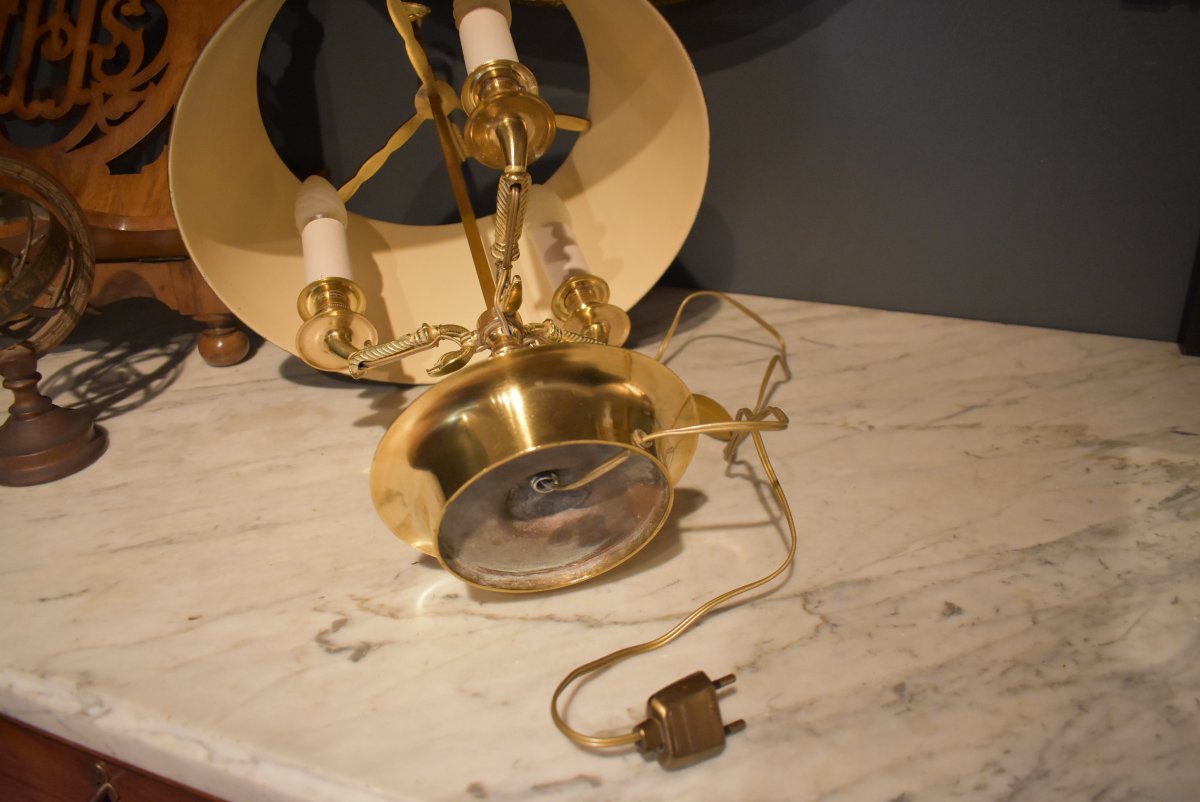Lampe bouillotte à trois feux-photo-7