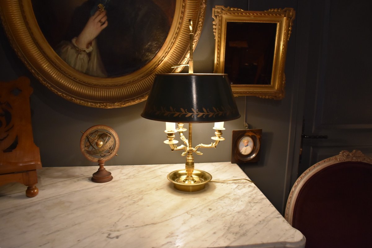 Lampe bouillotte à trois feux