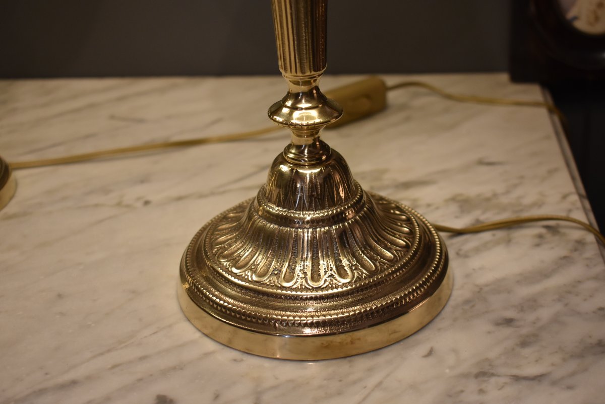 Pair Of Louis XVI-style Lamps-photo-3