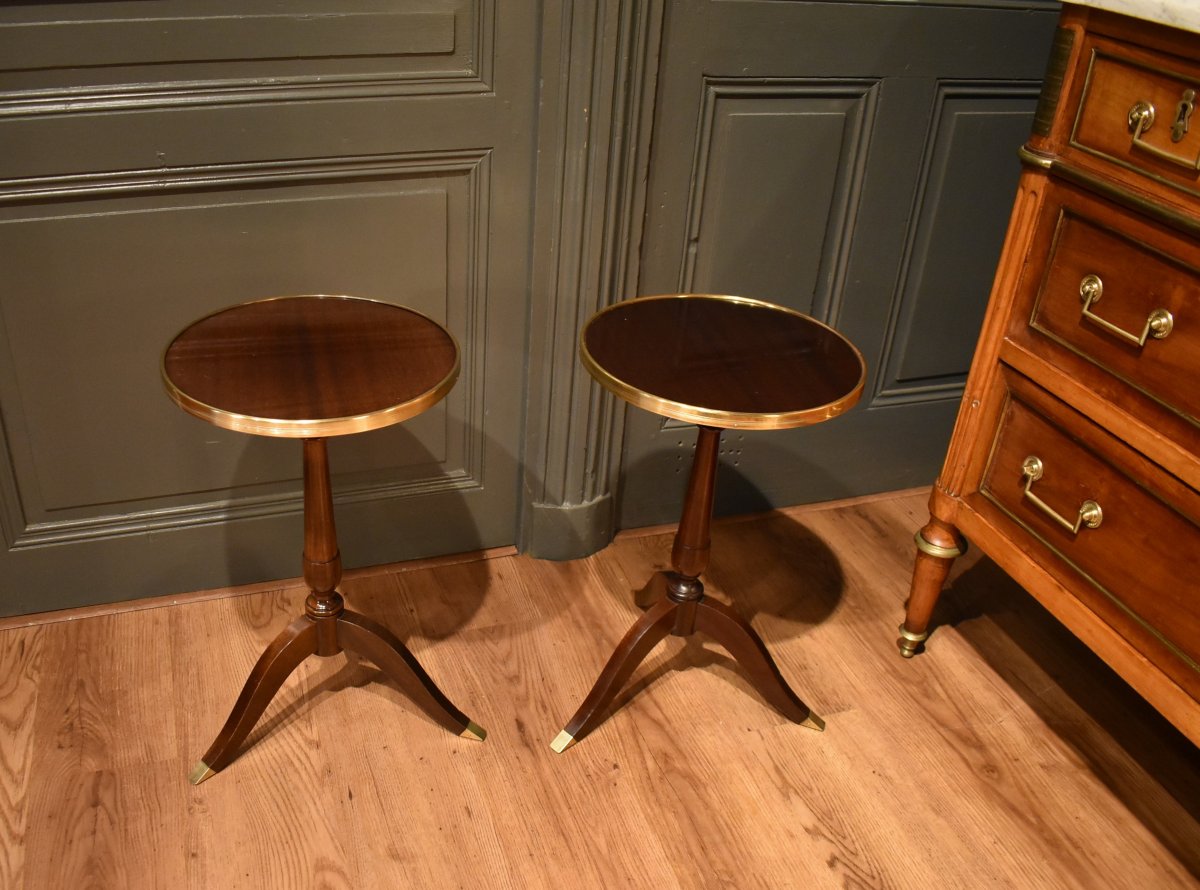 Deux petits guéridons-photo-2