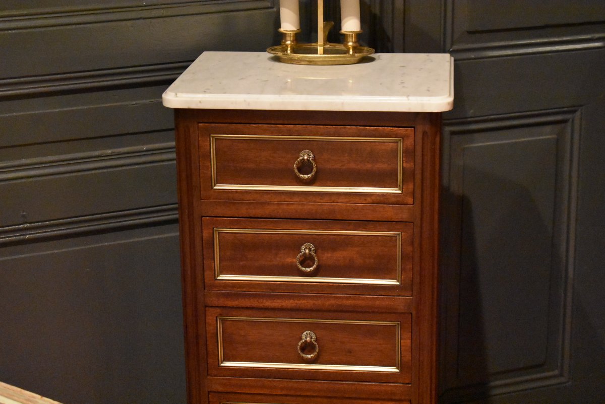 Petit meuble de style Louis XVI-photo-3