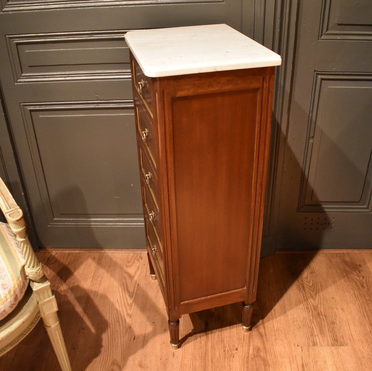 Petit meuble de style Louis XVI-photo-4