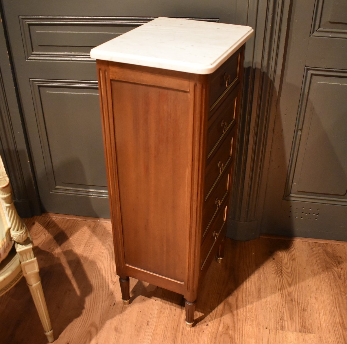 Petit meuble de style Louis XVI-photo-5