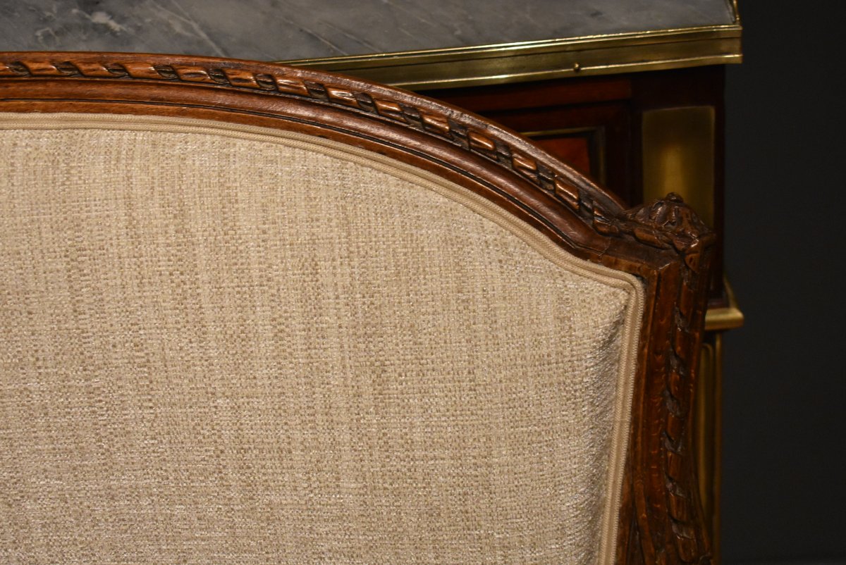 Petit canapé de style Louis XVI-photo-3