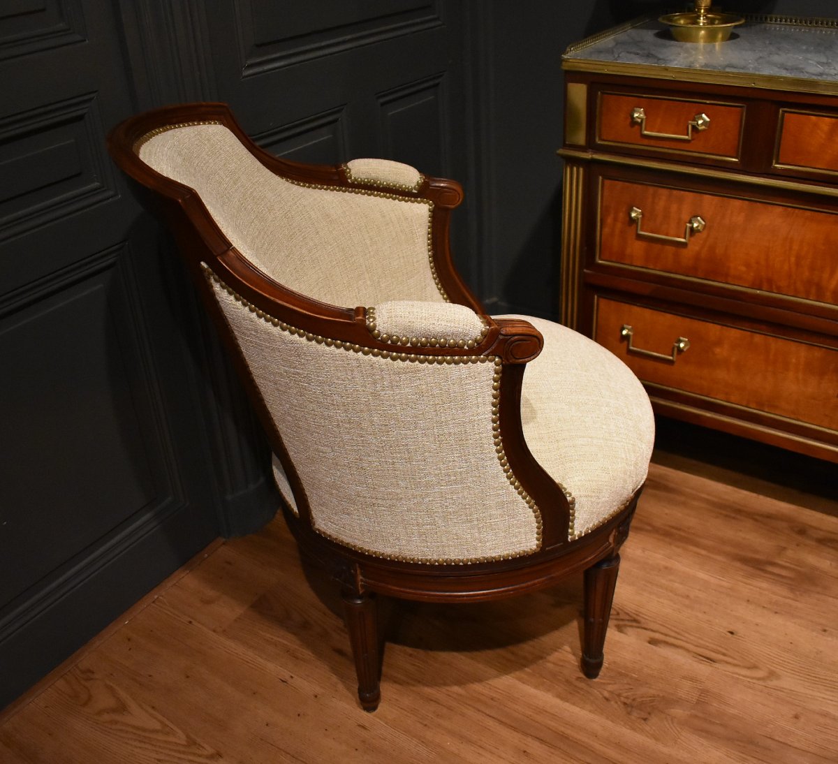 Louis XVI-style Office Chair-photo-3