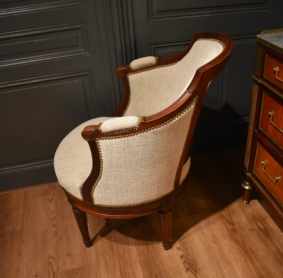 Louis XVI-style Office Chair-photo-4