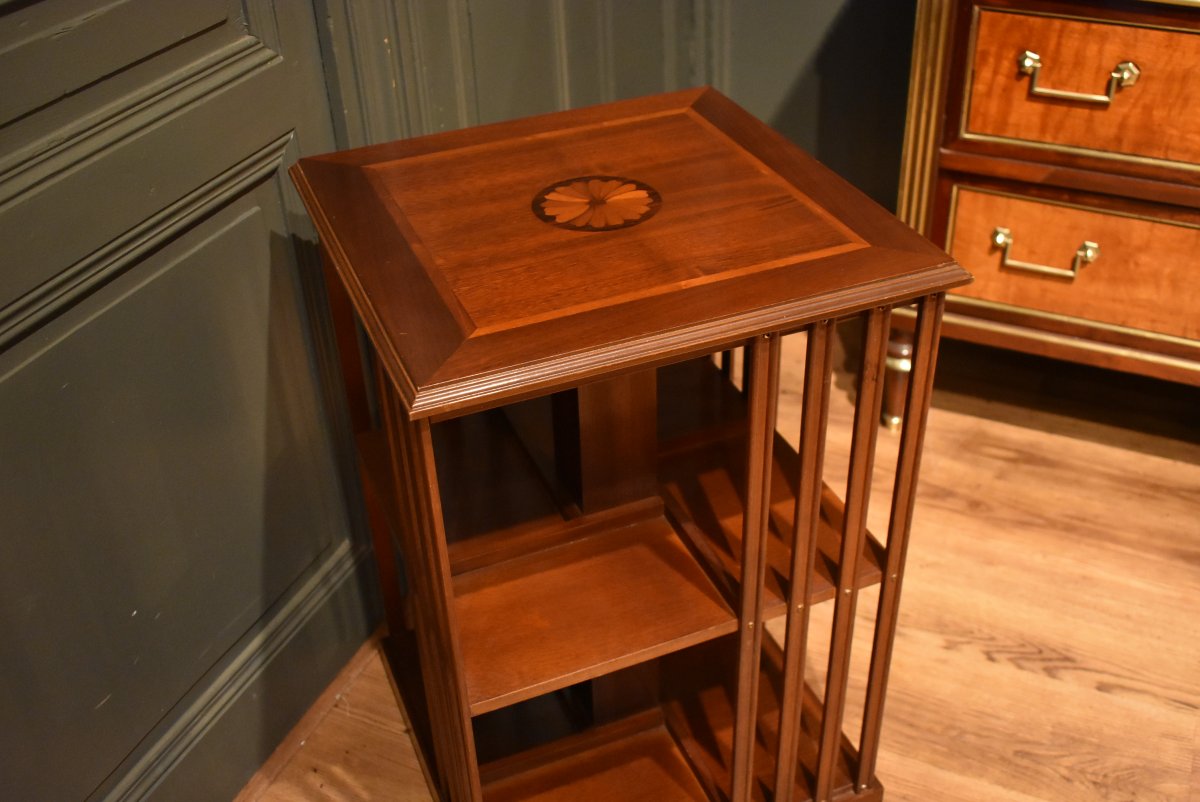 Small Rotating Bookcase-photo-1