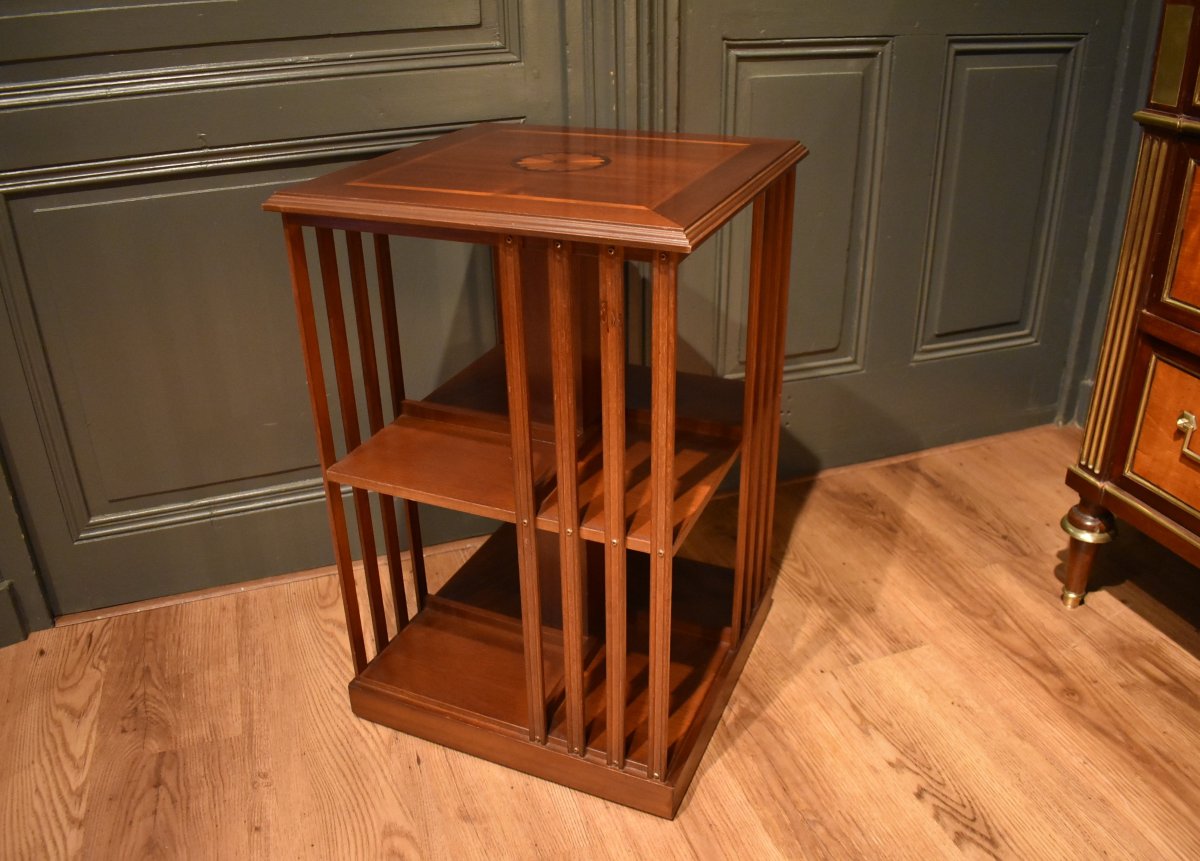 Small Rotating Bookcase