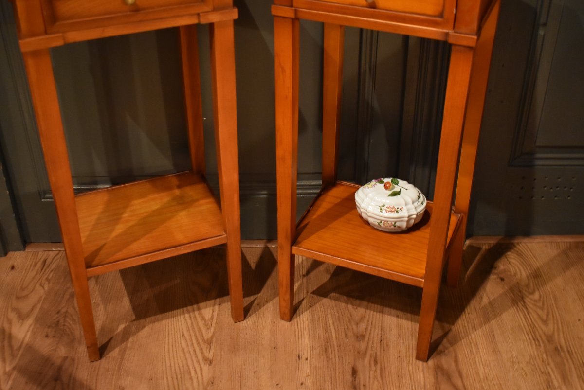 Deux tables en merisier-photo-4