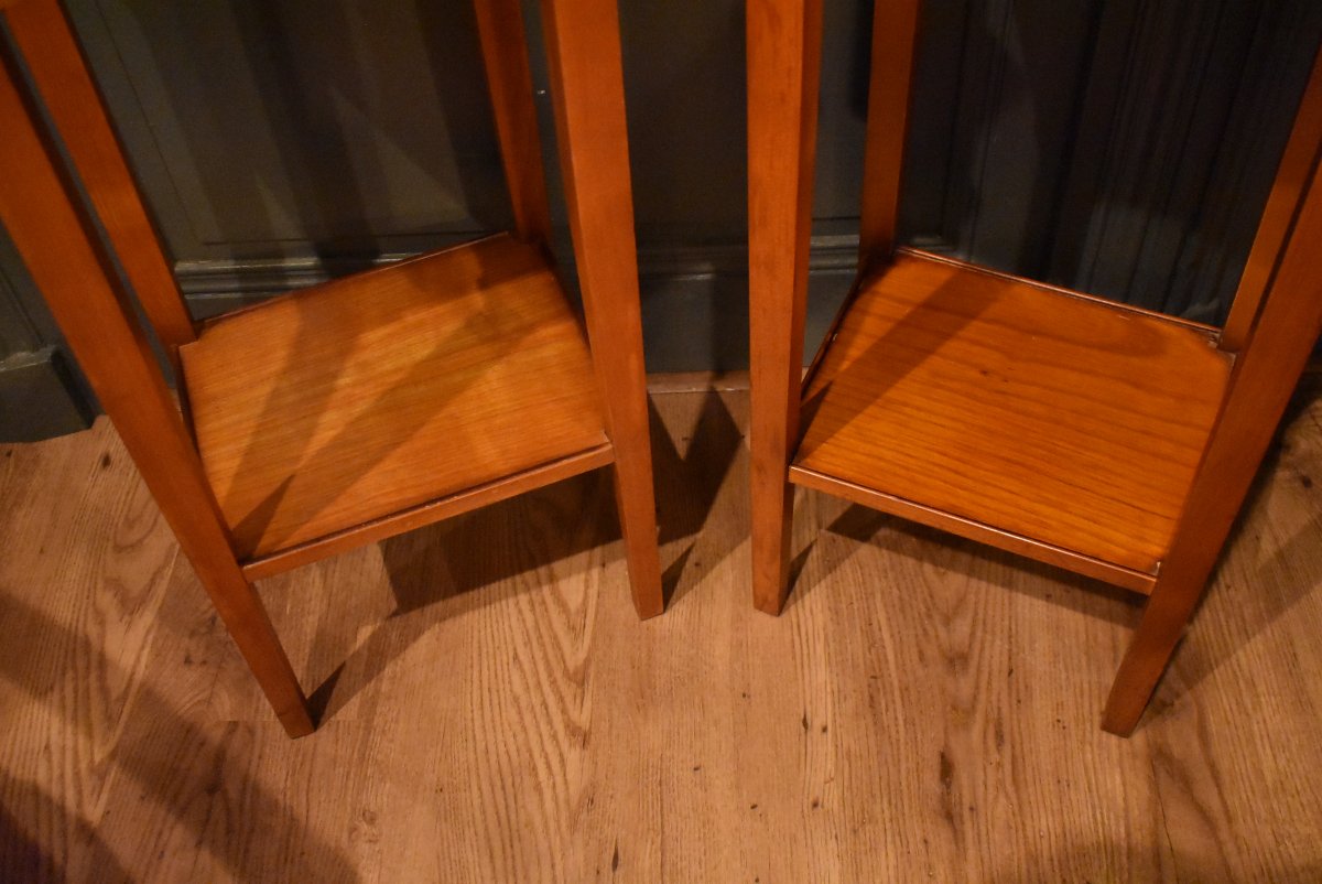 Deux tables en merisier-photo-3