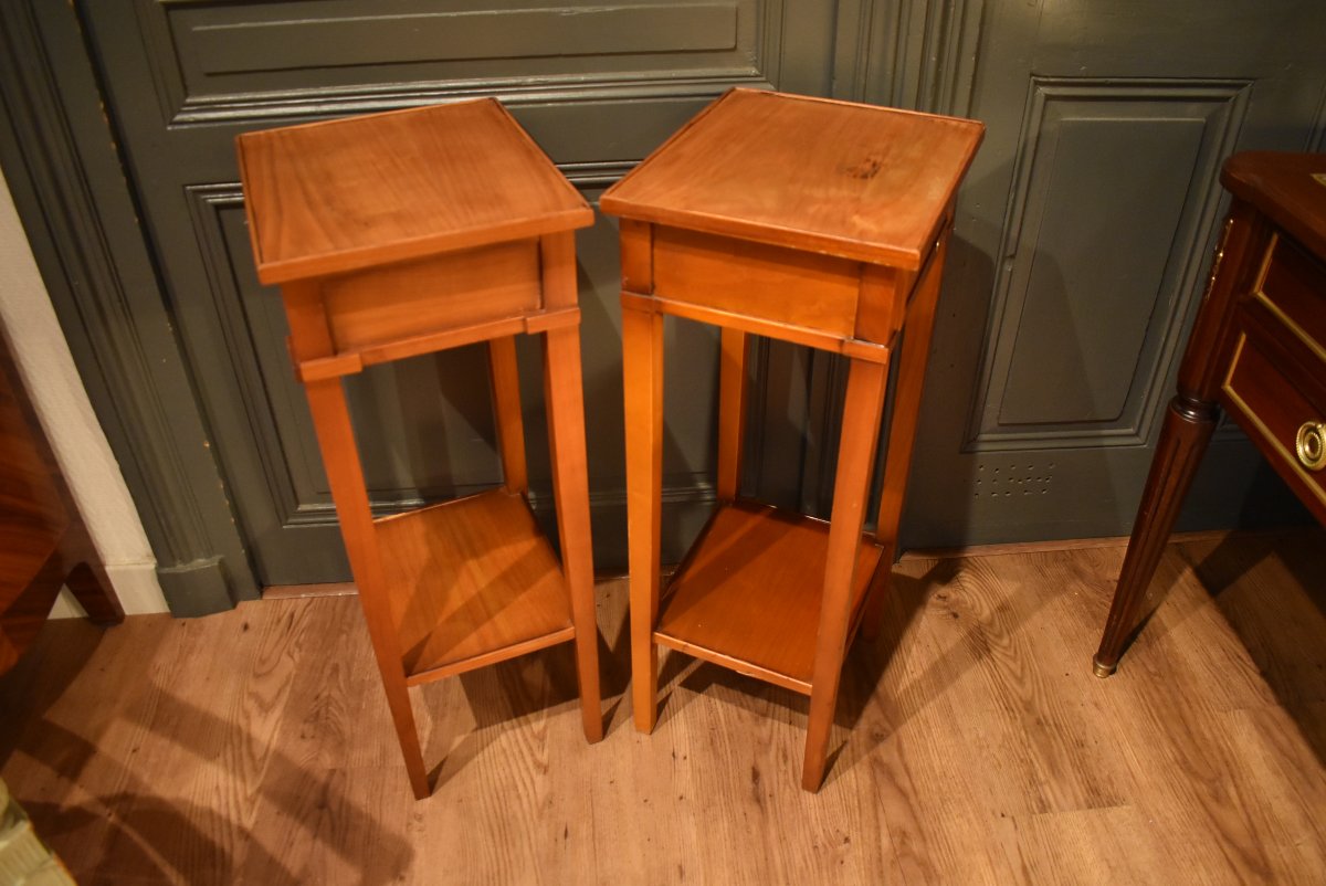 Deux tables en merisier-photo-6