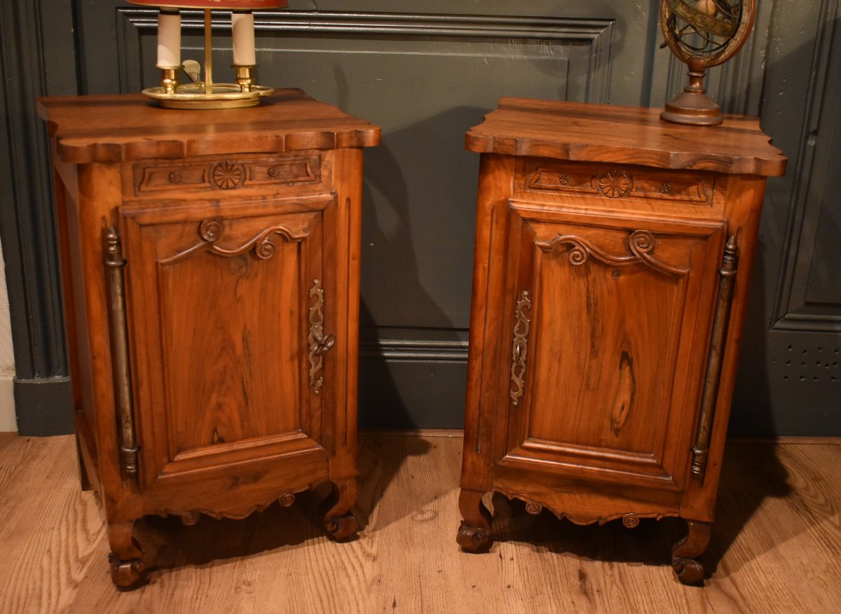 Pair Of Miniature Nightstands-photo-2