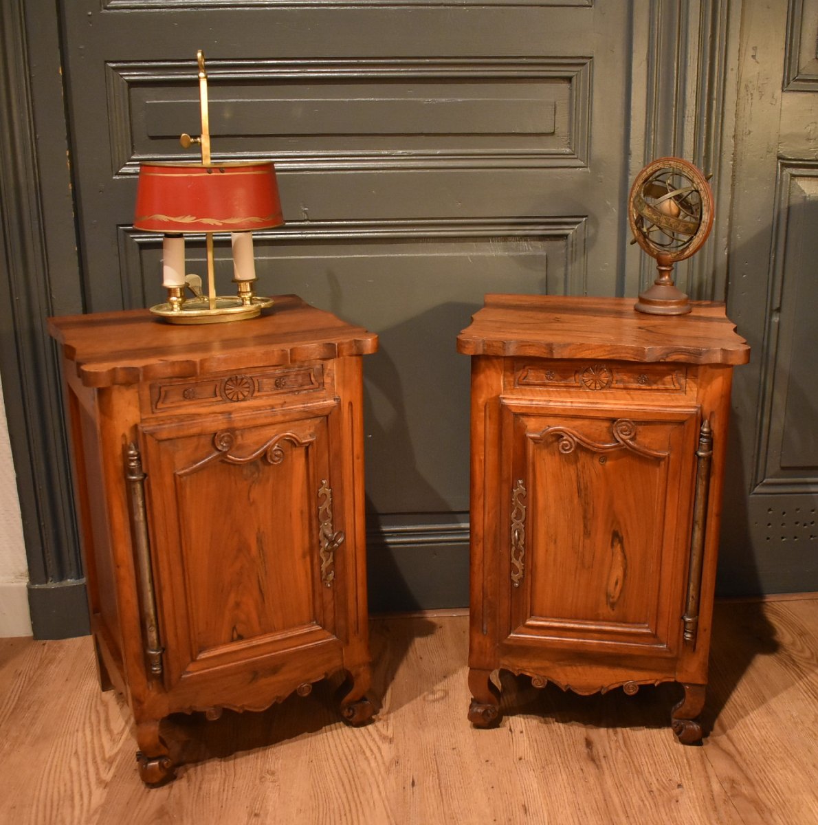 Pair Of Miniature Nightstands