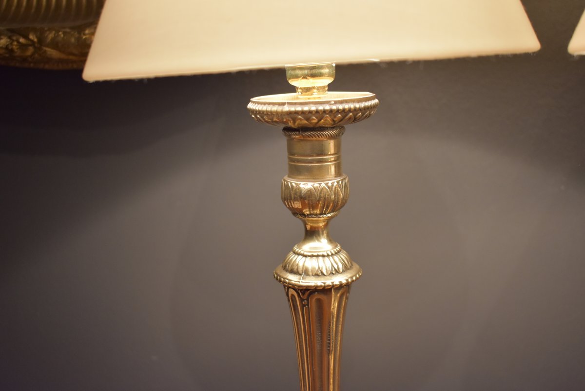 Pair Of Louis XVI-style Lamps-photo-2
