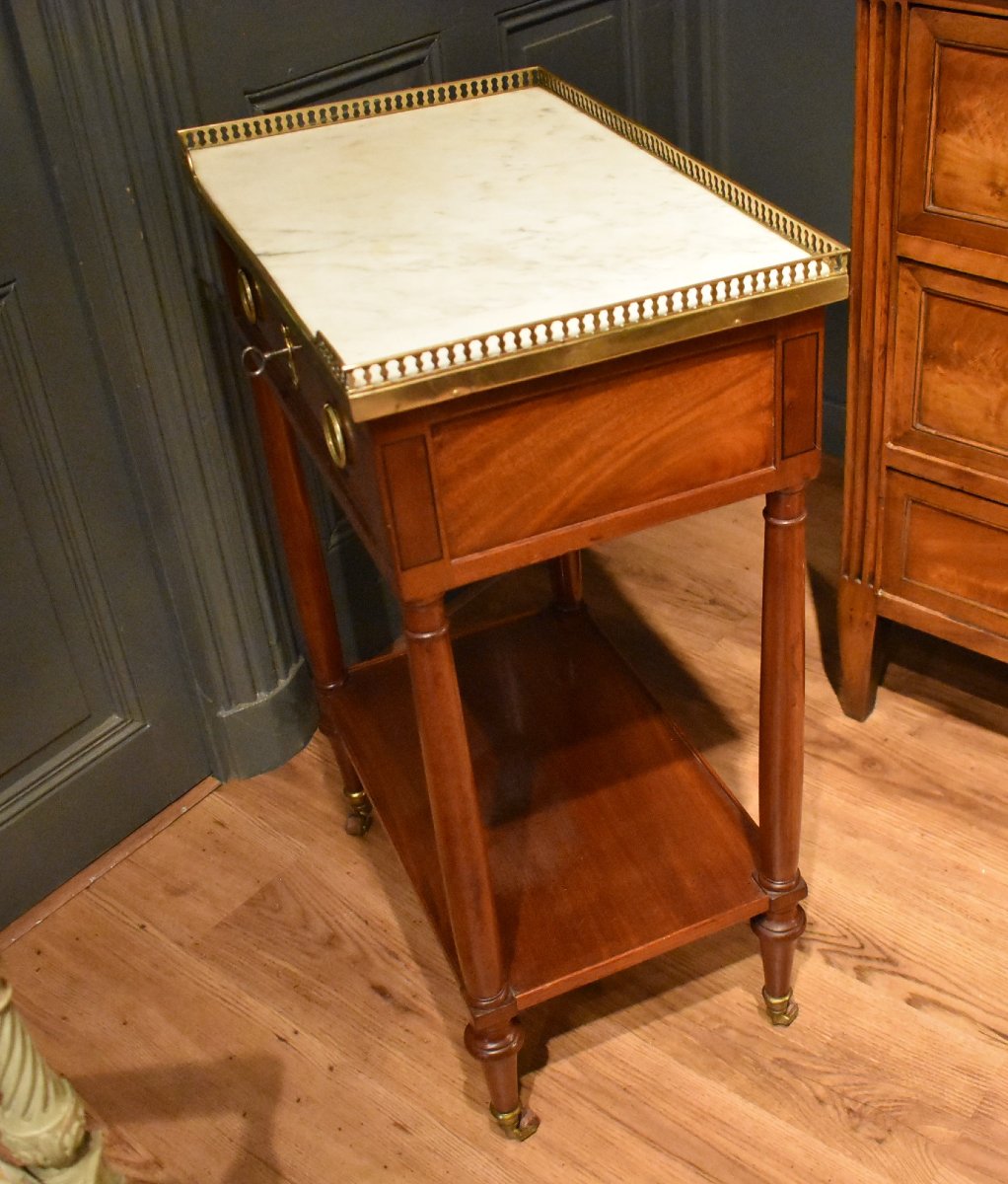 Small Louis XVI-style Console Table-photo-2