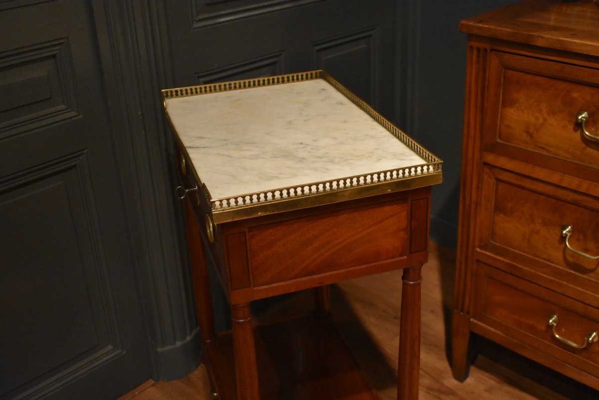 Small Louis XVI-style Console Table-photo-3