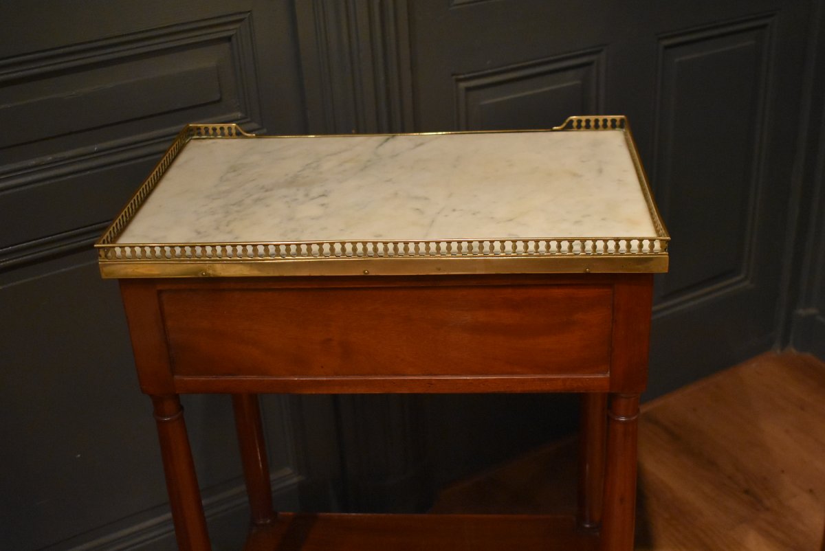 Small Louis XVI-style Console Table-photo-5