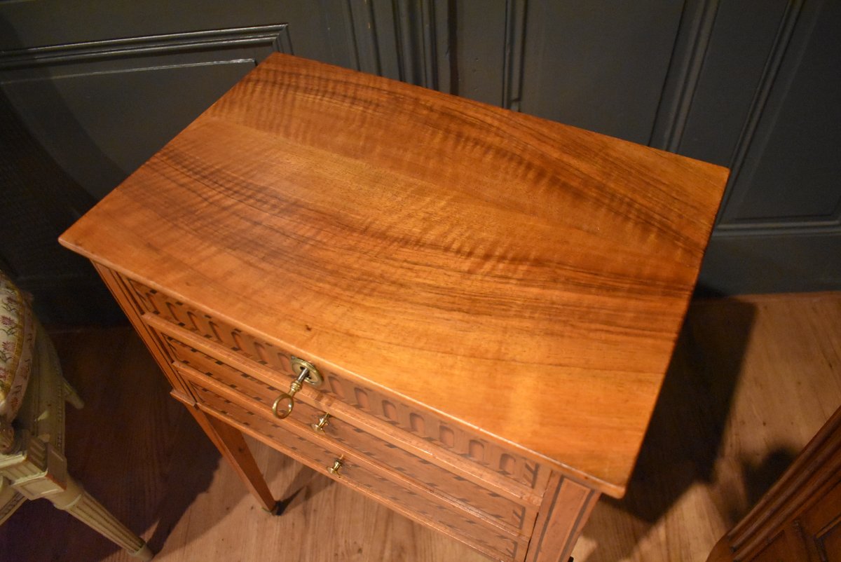 Louis XVI-style Chest Of Drawers-photo-2