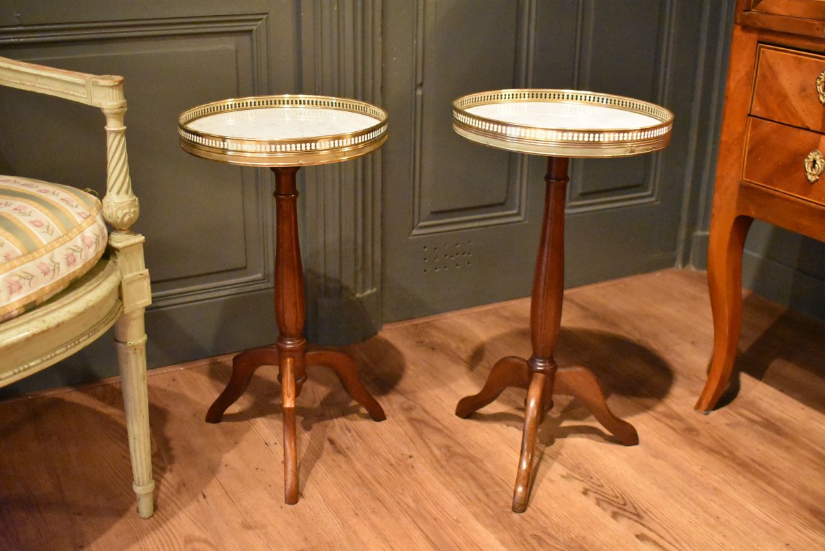 Two Small Side Tables