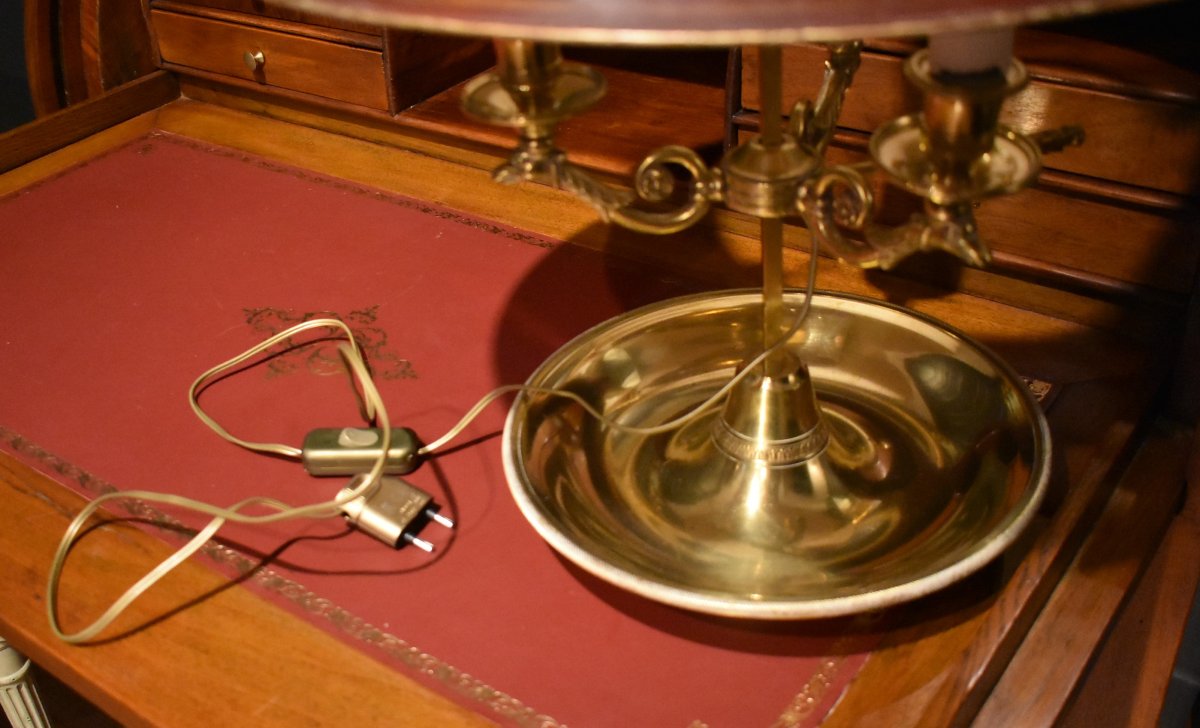 Large Bouillotte  Lamp With Two Settings-photo-8