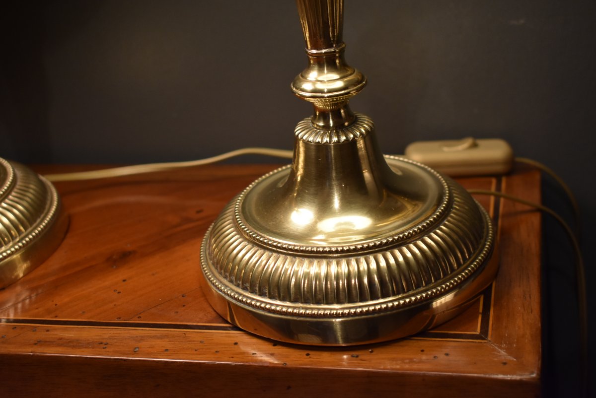 Pair Of Louis XVI-style Lamps-photo-3