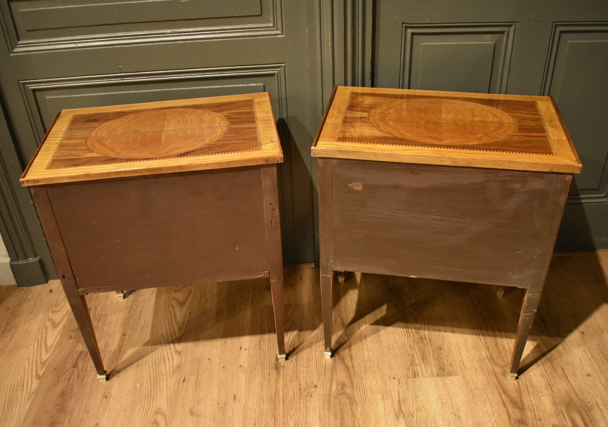 Paire de chevets de  style Louis XVI-photo-6